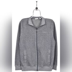 NEW Calvin Klein Charcoal Zip-Up Jacket, Size XL